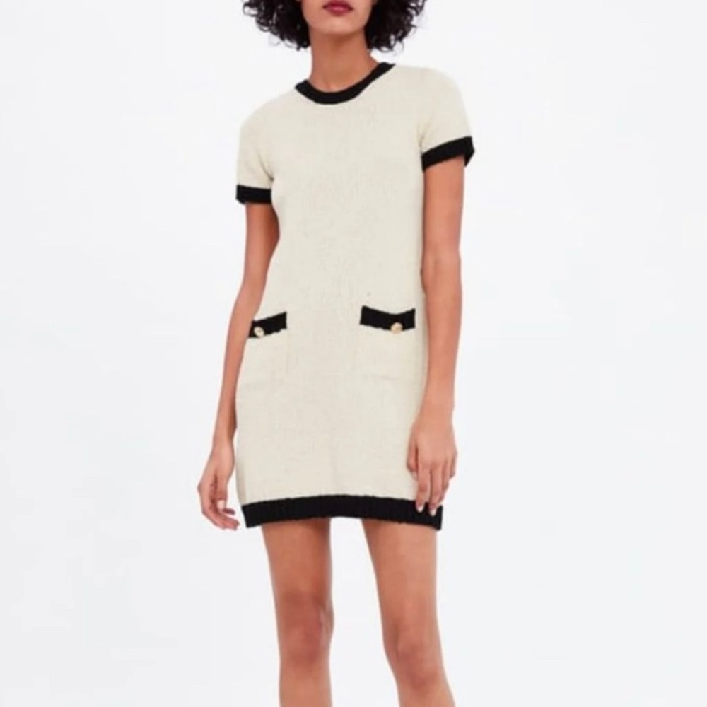 NWT Zara Knit Mini Dress